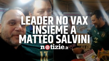 False vaccinazioni a Palermo, spunta il video del leader No Vax Filippo Accetta con Salvini