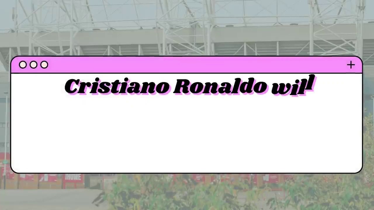 After 12 years and 118 Days_ Cristiano Ronaldo will again walk at Old Trafford as United Player
