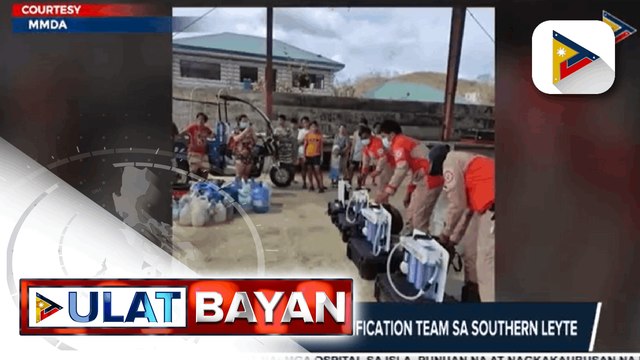 Iba't ibang ahensya ng pamahalaan, kaisa sa pagbibigay ng tulong sa mga nasalanta ng bagyong Odette