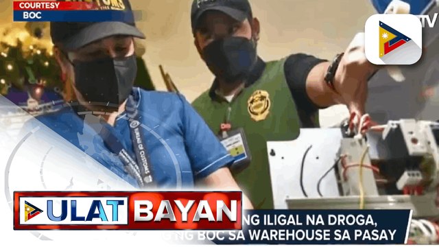 Higit P4-M halaga ng iligal na droga, naharang ng BOC sa warehouse sa Pasay