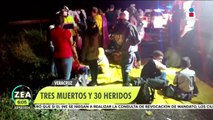 Dos mujeres y un bebé murieron tras accidente vial en Veracruz