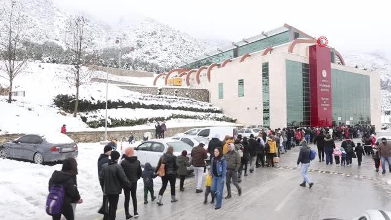 Denizlililer kar keyfini doyasıya yaşadı