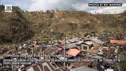 Typhoon Odette's destruction in Cebu