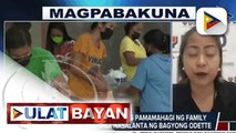 DSWD: Patuloy ang pamamahagi ng family food packs sa mga nasalanta ng Bagyong Odette; P930M pondo, inilaan para sa disaster response