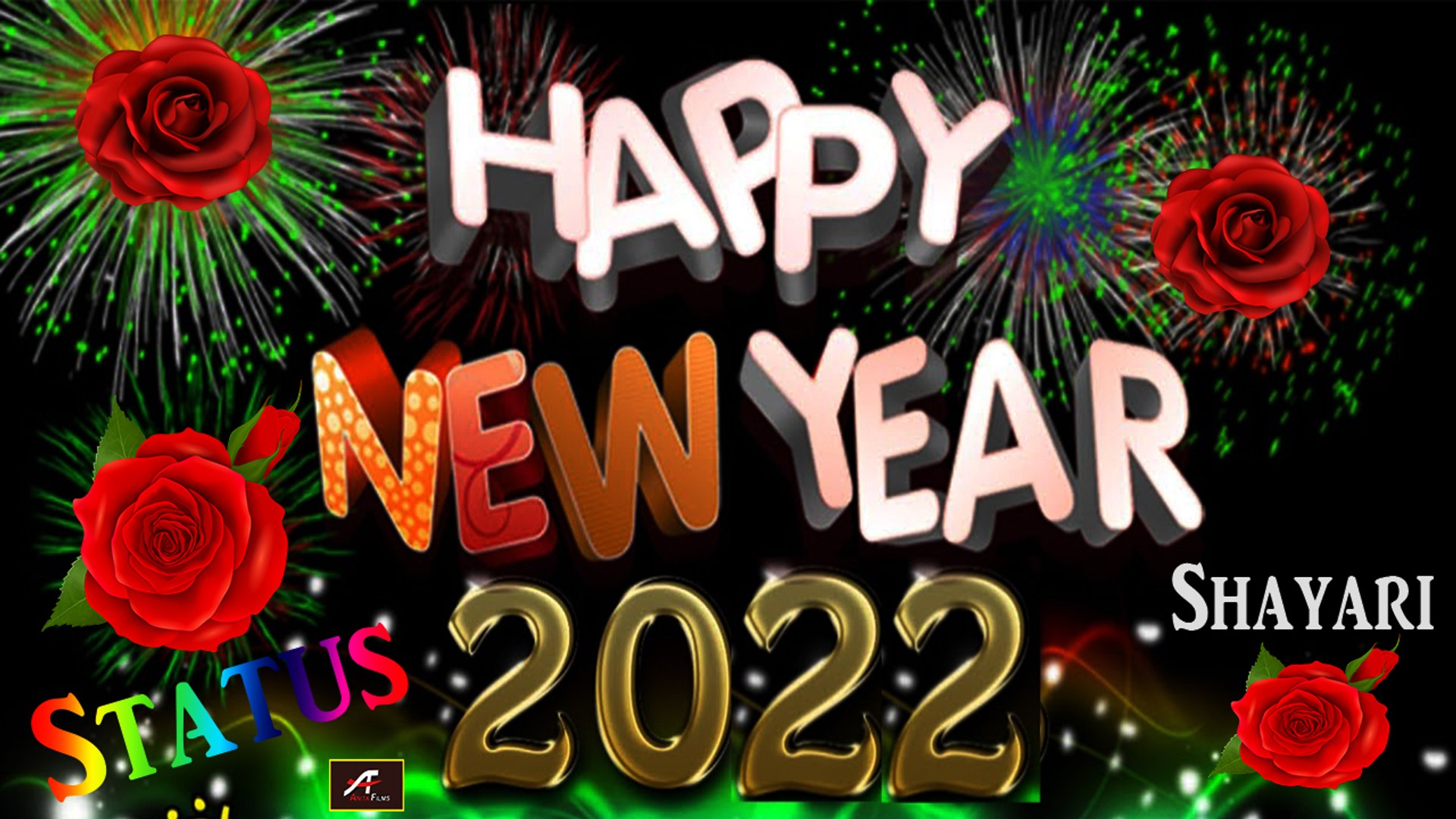 Happy New Year 2022 : Latest Whatsapp Status Video - Full Screen || Shayari  Status || New Year Status 2022 - video Dailymotion