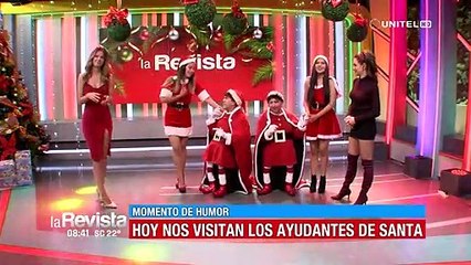 Humor cochabamba: Los ayudantes de Santa en La Revista