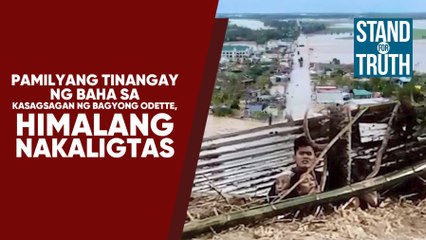 Pamilyang tinangay ng baha sa kasagsagan ng Bagyong Odette, himalang nailigtas_| Stand for Truth