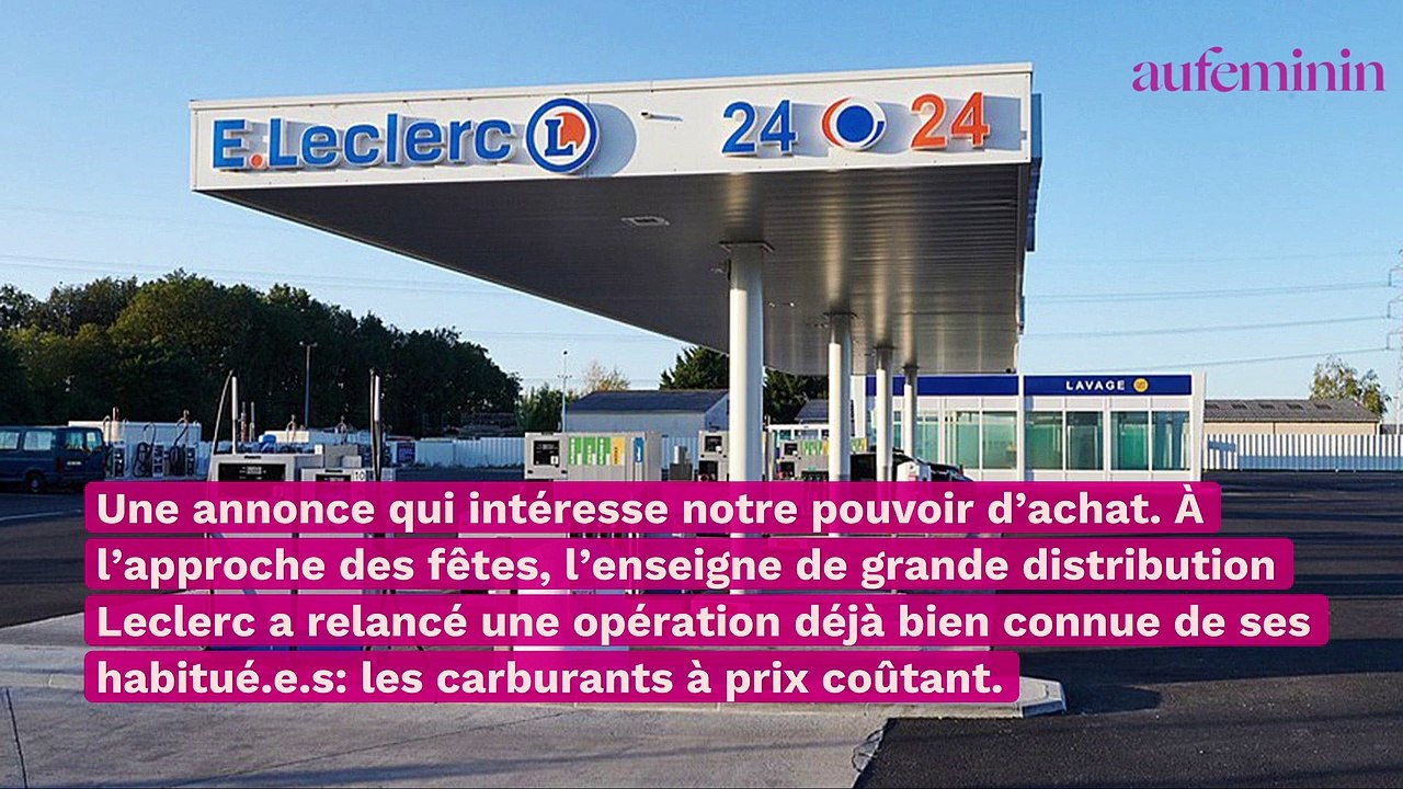 Prix du carburant : combien vous fait économiser l'opération Leclerc ?