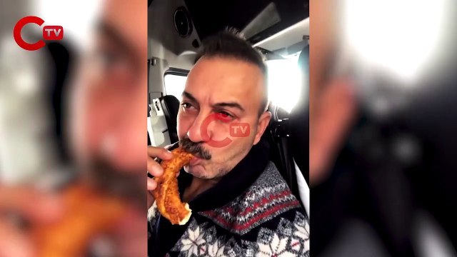 Oyuncu Hakan Yılmaz'dan Hülya Avşar'a simit göndermesi
