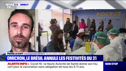 Variant Omicron: le Brésil annule les festivités du 31 décembre