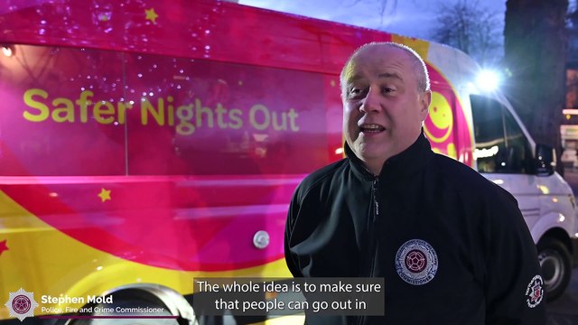 Safer Night Out van launches in Northampton town centre