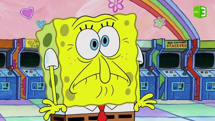 سبونج بوب المسن في قاعة الألعاب