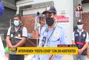 Los Olivos: más de 250 personas son intervenidas en discoteca en pleno toque de queda