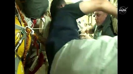 Japan billionaire lands after 12-day space flight