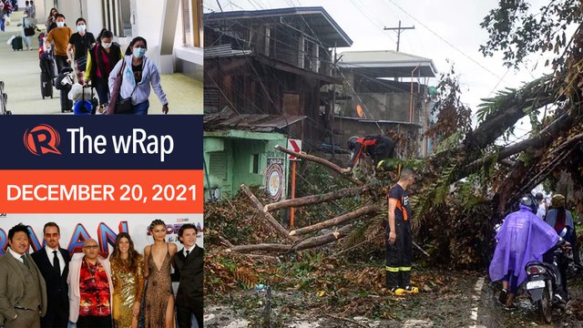 At least 375 dead from Typhoon Odette | Evening wRap