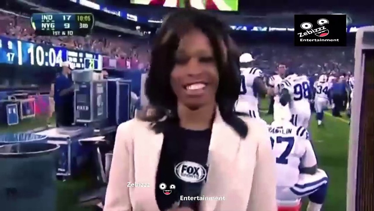reporter got hit in the face