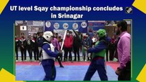 UT level Sqay championship concludes in Srinagar
