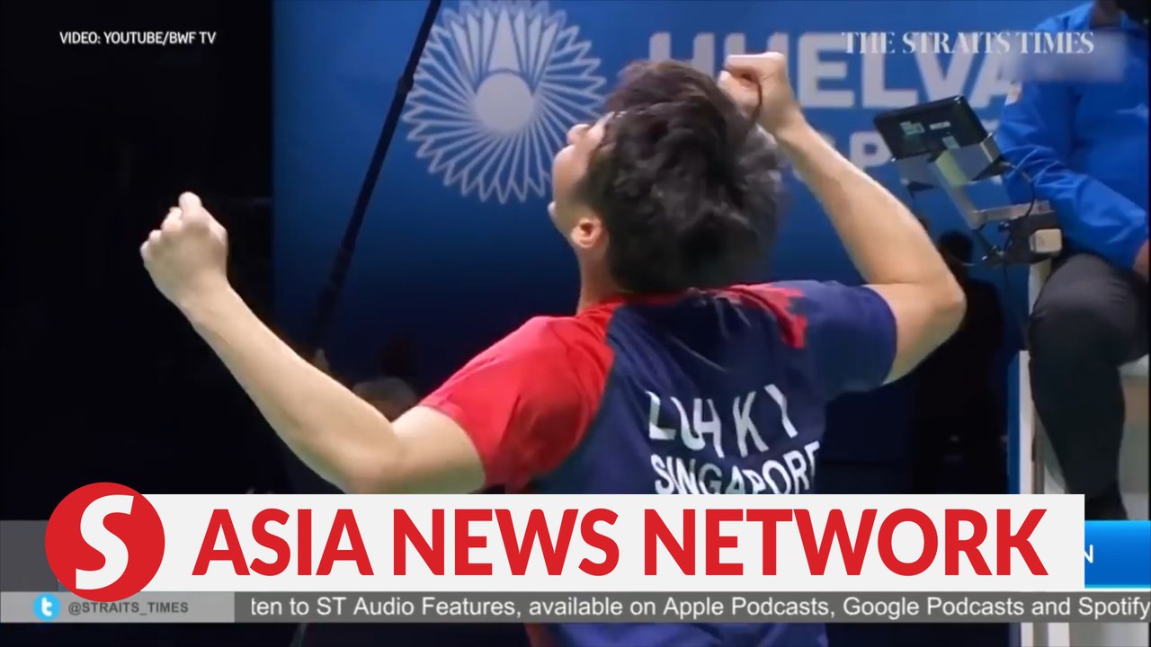 The Straits Times | Singapore's world champion Loh Kean Yew - a story of courage and calmness
