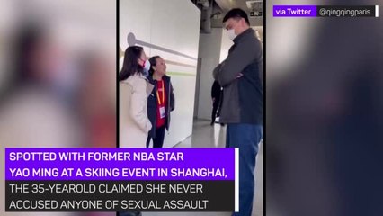Peng Shuai addresses safety concerns in Shanghai