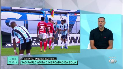 Tải video: PACOTÃO DE REFORÇOS? Denílson Show comentou sobre possíveis reforços do São Paulo para 2022. O lateral-direito, Rafinha, que defendeu o Grêmio, está bem perto. #JogoAberto