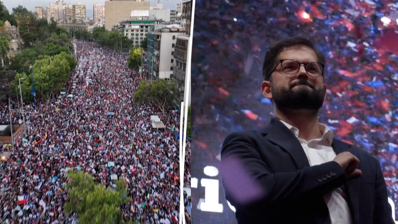 Chili : le candidat de gauche Gabriel Boric élu président à 35 ans, face à l'extrême droite