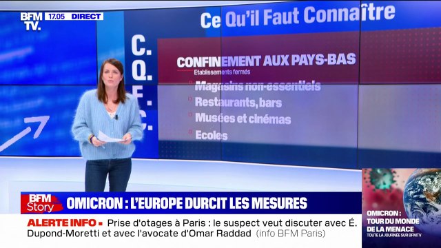 Variant omicron: l'Europe durcit les mesures de restrictions