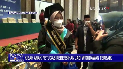 Download Video: Kisah Anak Petugas Kebersihan Jadi Wisudawan Terbaik