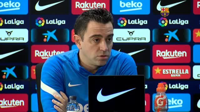 Xavi: Estamos ante una oportunidad enorme para colarnos en posiciones Champions