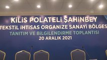 Polateli Şahinbey Tekstil İhtisas Organize Sanayi Bölgesi bilgilendirme toplantısı