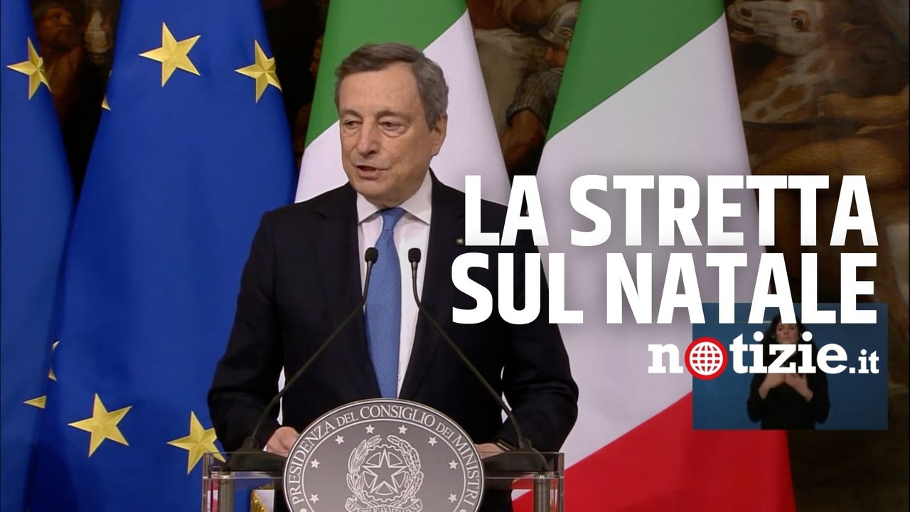 Covid, Draghi e la stretta sul Natale: "Nuove misure dopo i dati su variante Omicron"