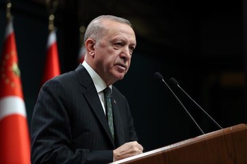 Cumhurbaşkanı Erdoğan Kabine Toplantısı'nın ardından millete seslendi: (1)