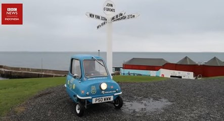Perjalanan dengan mobil terkecil di dunia