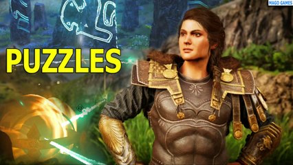 Assassin's Creed Valhalla Kassandra DLC All Puzzles Crossover Stories