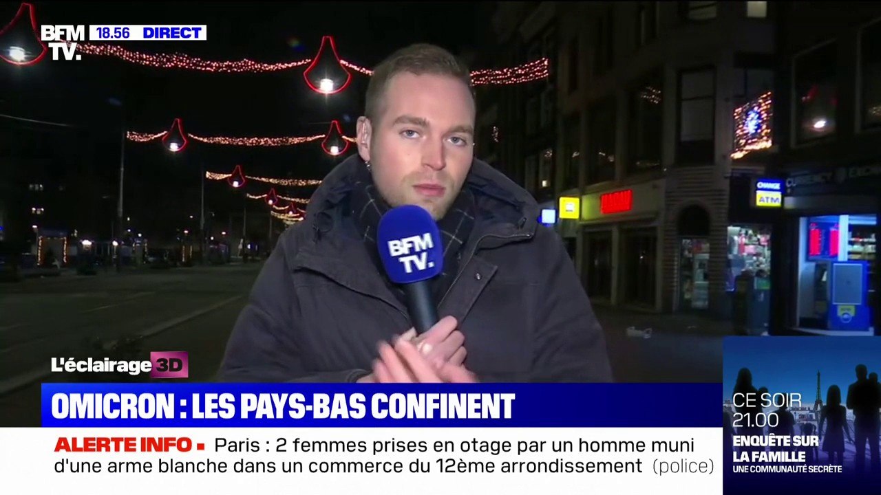 Variant Omicron: les Pays-Bas se confinent