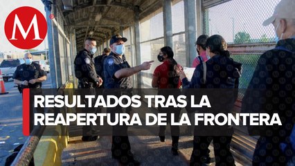 Reactivación de cruce, resultados tras reapertura de frontera