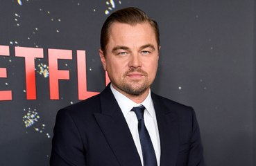 Leonardo DiCaprio saltó a un lago helado para salvar a su perro