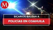 Balean a dos policías en San Pedro, Coahuila durante patrullaje