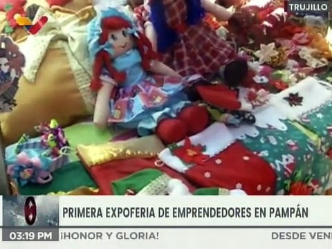 Gobierno del estado Trujillo organiza la primera Expoferia de emprendedores en el Municipio Pampán