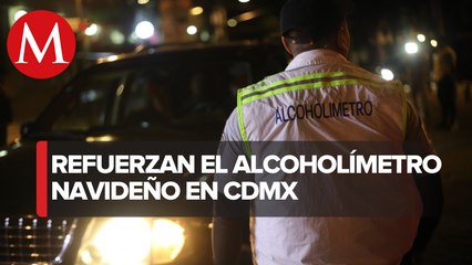 En la CDMX se implementó el programa "Conduce sin alcohol"