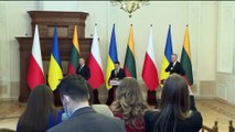 Polonia y Lituania se unen a Ucrania para pedir sanciones contra Moscú