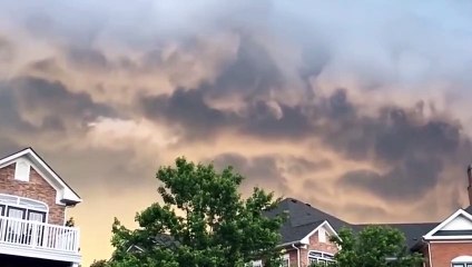 UFO Hiding in Clouds Compilation