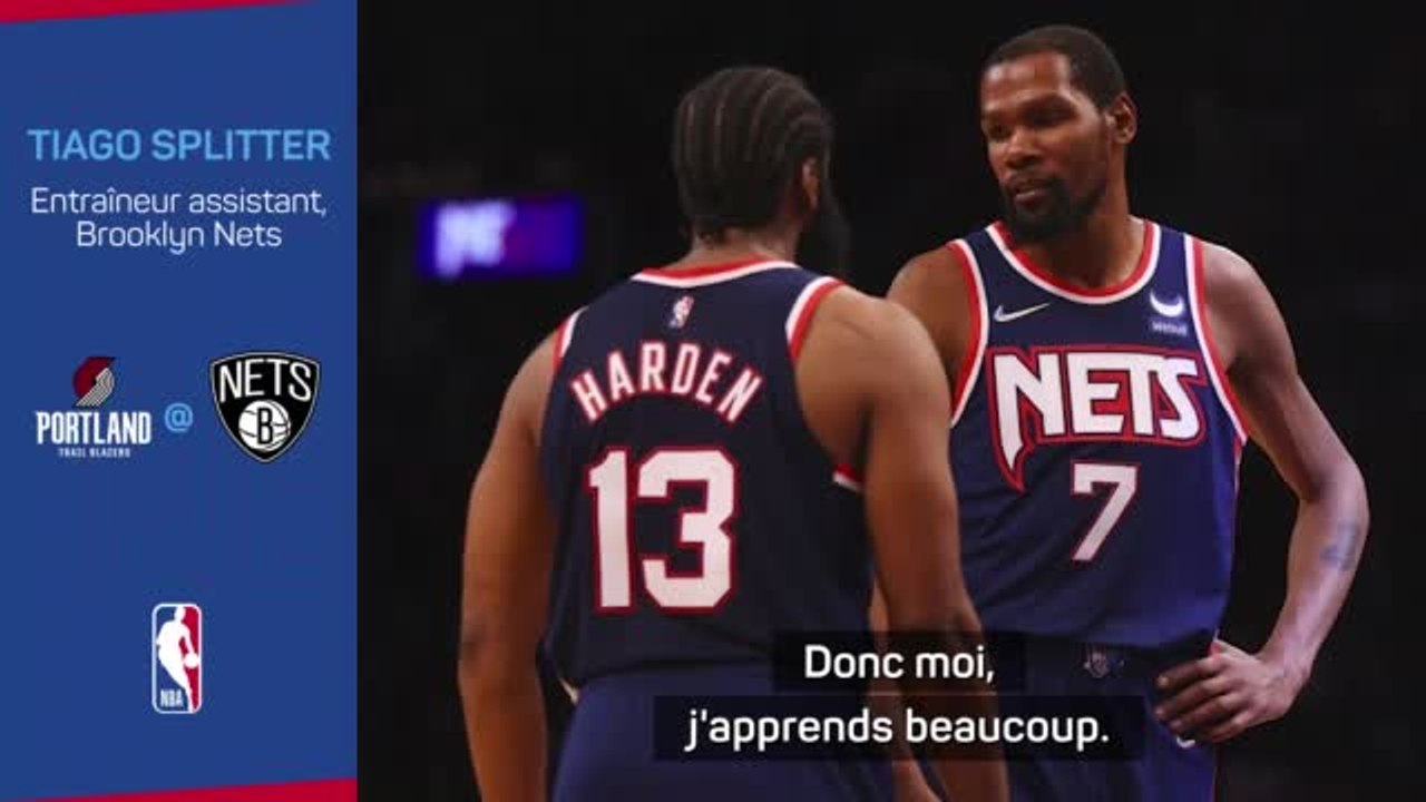 Brooklyn Nets - Splitter : "Harden et Durant n'ont pas besoin de coach"