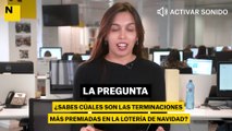 ¿Sabes cuáles son las terminaciones más premiadas en la lotería de Navidad?