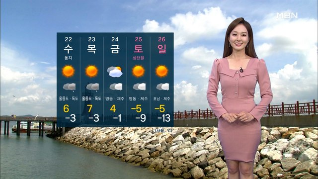 [굿모닝MBN 날씨]오전 짙은 안개에 미세먼지 종일 '나쁨'