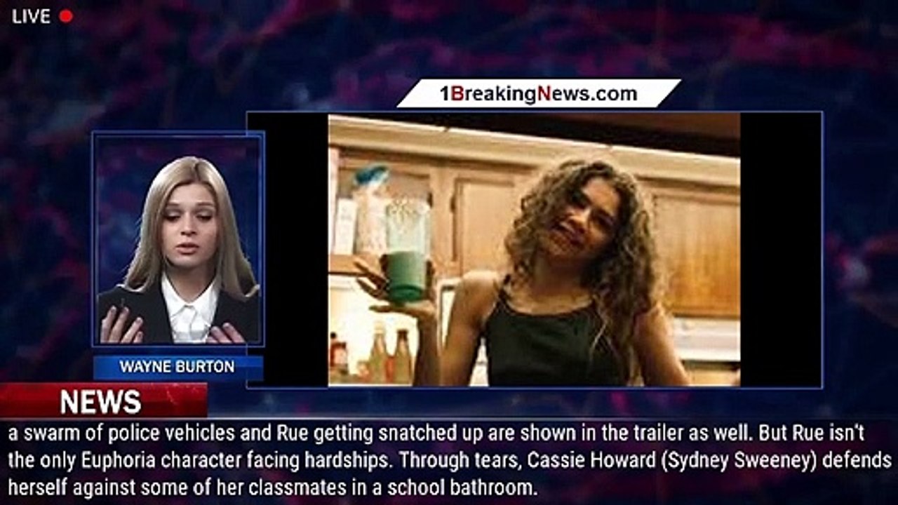 Euphoria Season 2 Trailer Teases Dark Turn as Zendaya's Rue Carries a