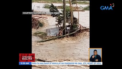 89-anyos na lola at kanyang pamilya, kumapit na lang sa puno para makaligtas sa bagyong Odette | UB