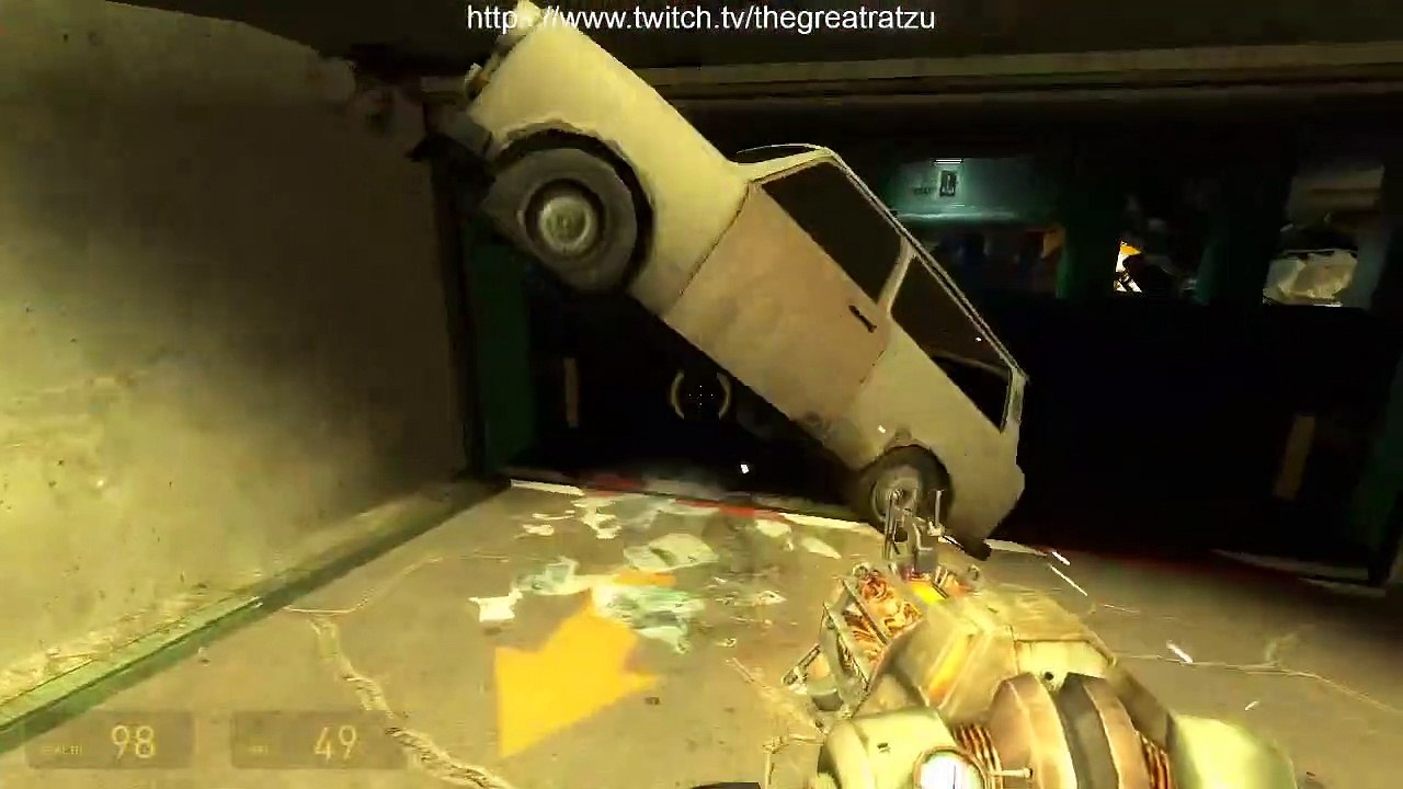 Chatzu Plays Half Life 2 Episode 1 Part 2 - 25 Percent Less Salt
