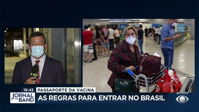 Saiu no fim do dia as regras do governo para o passaporte da vacina