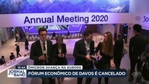 O avanço da variante ômicron do coronavírus na Europa cancelou o fórum econômico de Davos, na Suíça