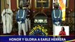 Pdte. Nicolás Maduro rinde honores en Capilla Ardiente al diputado de la Patria Earle Herrera